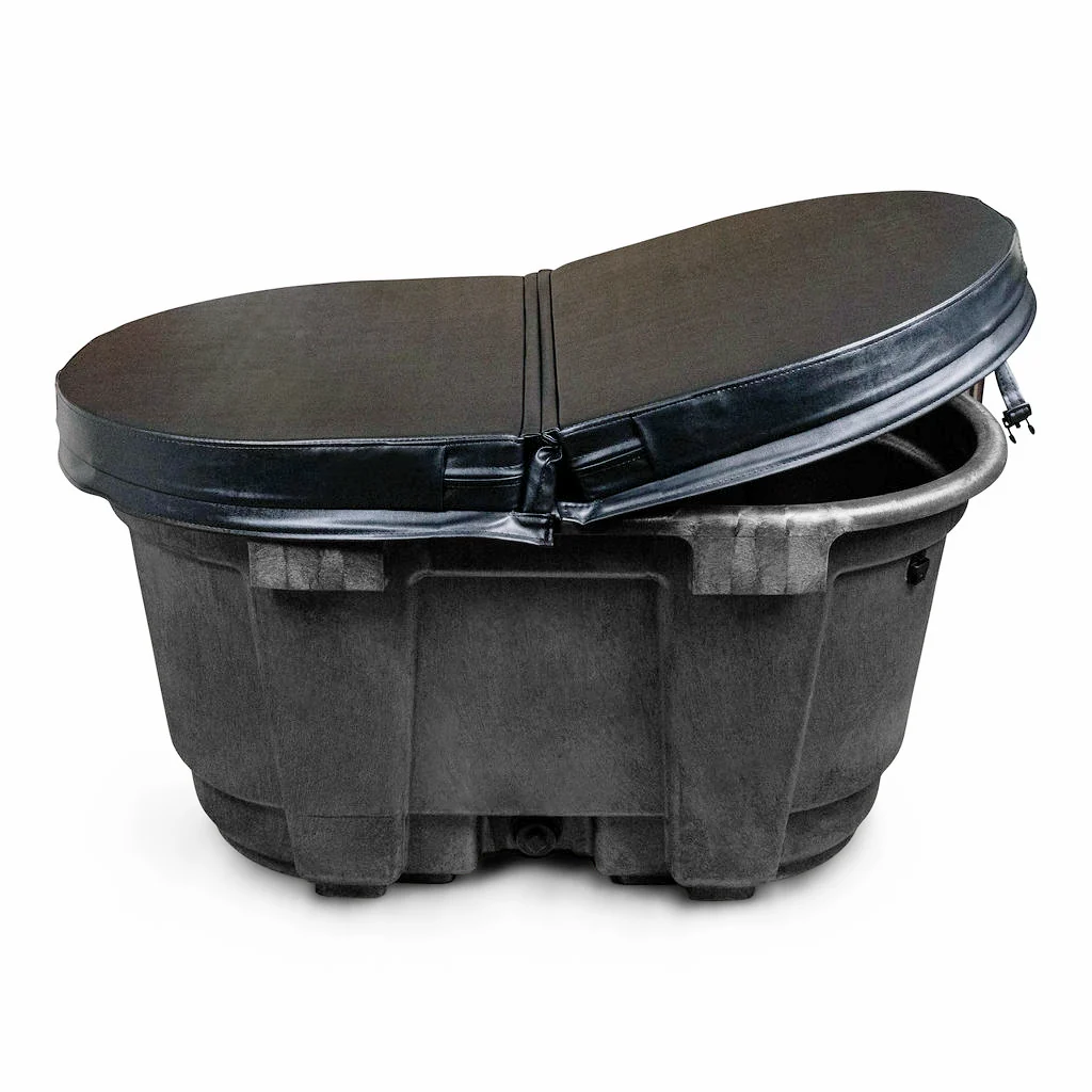 Insulated Stock Tank Cover - 150 Gallon - Black - Image 4