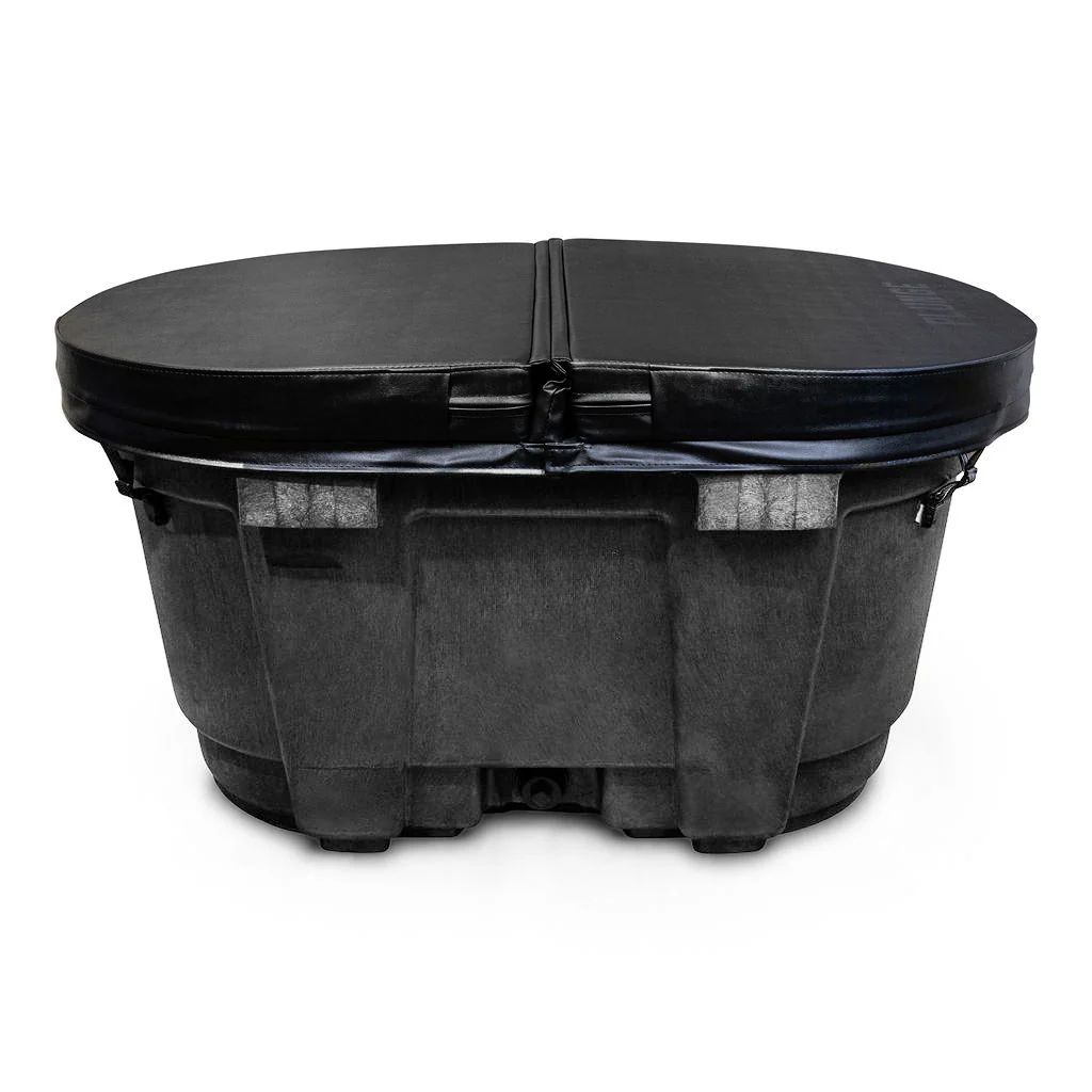 Insulated Stock Tank Cover - 150 Gallon - Black - Image 6