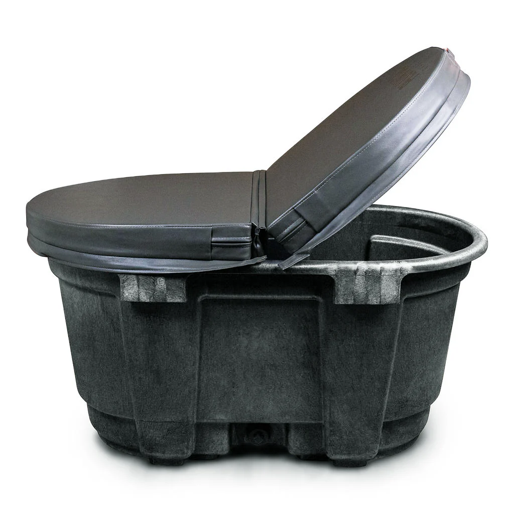 Insulated Stock Tank Cover - 150 Gallon - Gray - Image 5